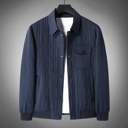 GRIDLOCK MONOGRAM PADDED JACKET