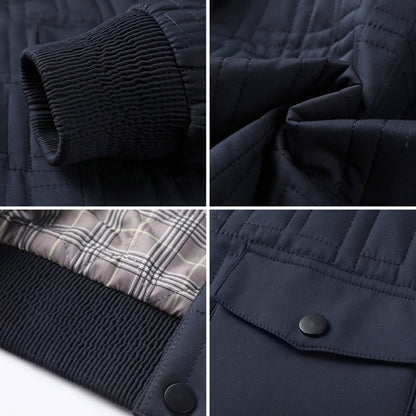 GRIDLOCK MONOGRAM PADDED JACKET
