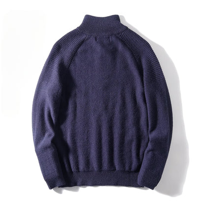RALPHS COTTON ZIP-UP SWEATER