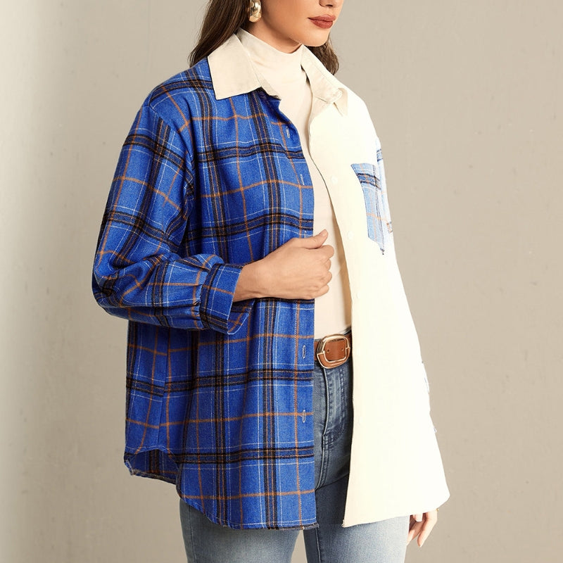 RILEYS PATCHWORK BLOUSE