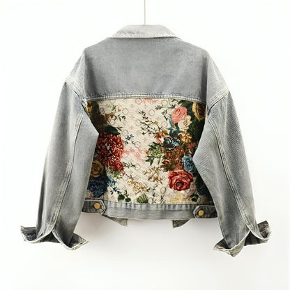 Chloeé Floral Denim Jacket