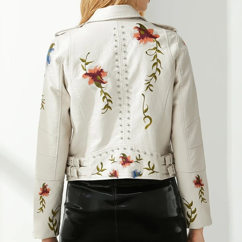 Edgy Leather Jacket by Ava St Clair™
