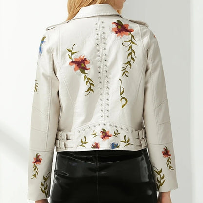 Edgy Leather Jacket by Ava St Clair™