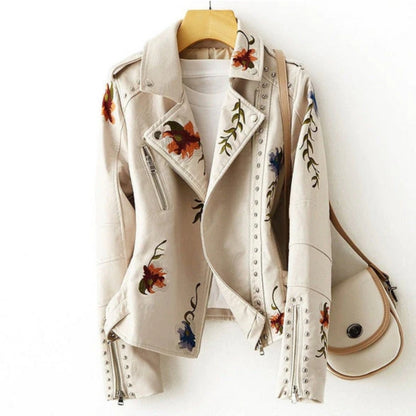 Edgy Leather Jacket by Ava St Clair™
