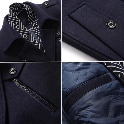 KENT DEVOÎR PRESTIGE LINED OVERCOAT