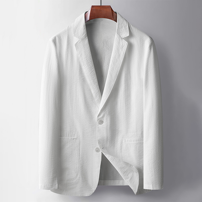 PARKER PRESTIGE SINGLE-BREASTED BLAZER