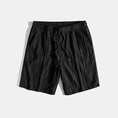 DEMY-SINCLAIRE JACQUARD CUBAN SHIRT & SHORTS SET