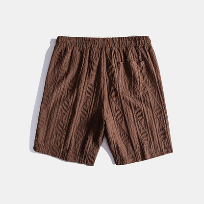 DEMY-SINCLAIRE JACQUARD CUBAN SHIRT & SHORTS SET