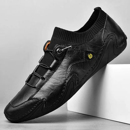 Andrew's Leather Slip-on Shoes