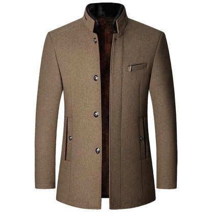 KENT DEVOÎR PRESTIGE WOOL OVERCOAT