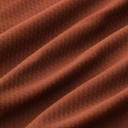 KENT DEVOÎR SARTORIAL WAFFLE KNIT DRESS SHIRT