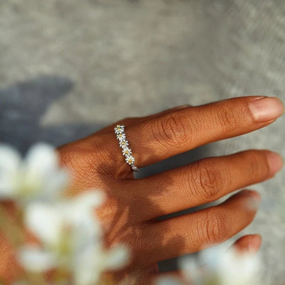 Emilia-Calou Filigree Daisy Ring