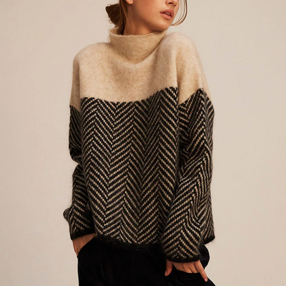 AURELIÊ COUTURE VINTAGE WOOL TURTLENECK