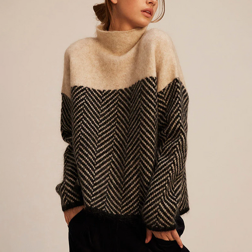 AURELIÊ COUTURE VINTAGE WOOL TURTLENECK