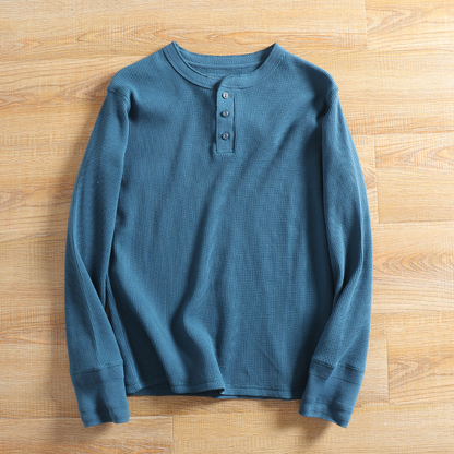 VESPER™ LEGACY PERUVIAN WAFFLE HENLEY