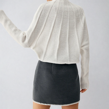 LUMIÈRE COUTURE KNITTED TURTLENECK