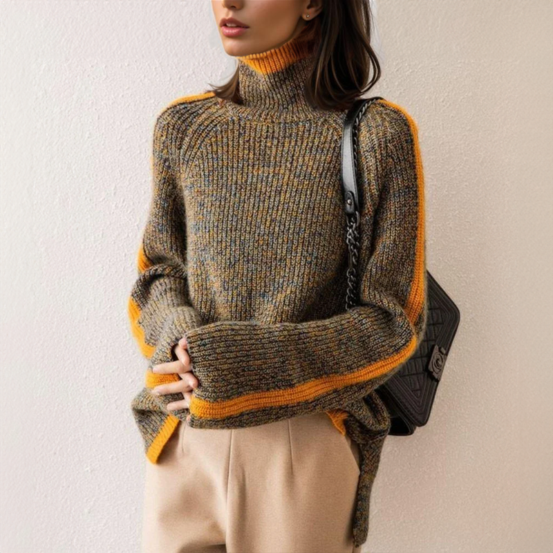 MÉLANGE COUTURE TURTLENECK SWEATER