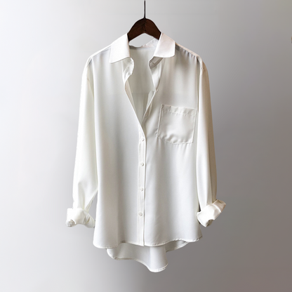 Calienne LOTUS™ SATIN BLOUSE
