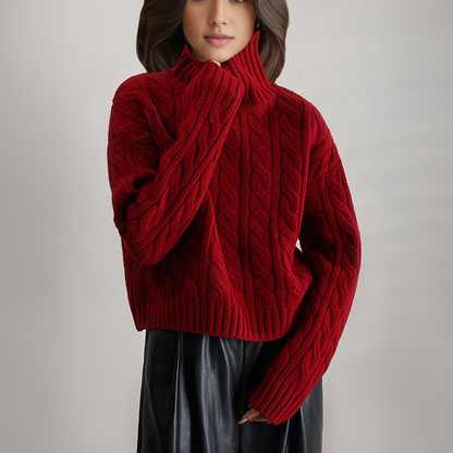 ANASTASIA MERINO WOOL TURTLENECK