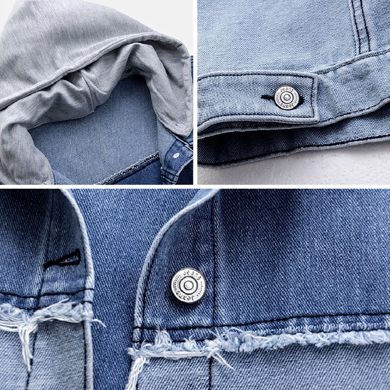 SCARLETT EDGY DENIM VEST