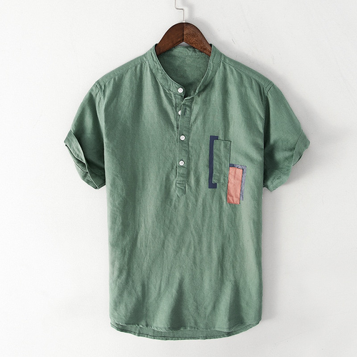 Russel-Etroue Contemporary Linen Shirt