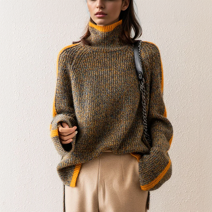MÉLANGE COUTURE TURTLENECK SWEATER