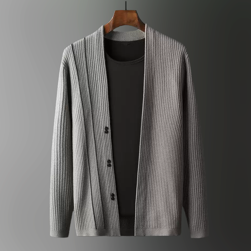 KENT DUVOÎR MERINO ACE WOOL CARDIGAN