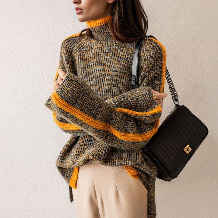 MÉLANGE COUTURE TURTLENECK SWEATER