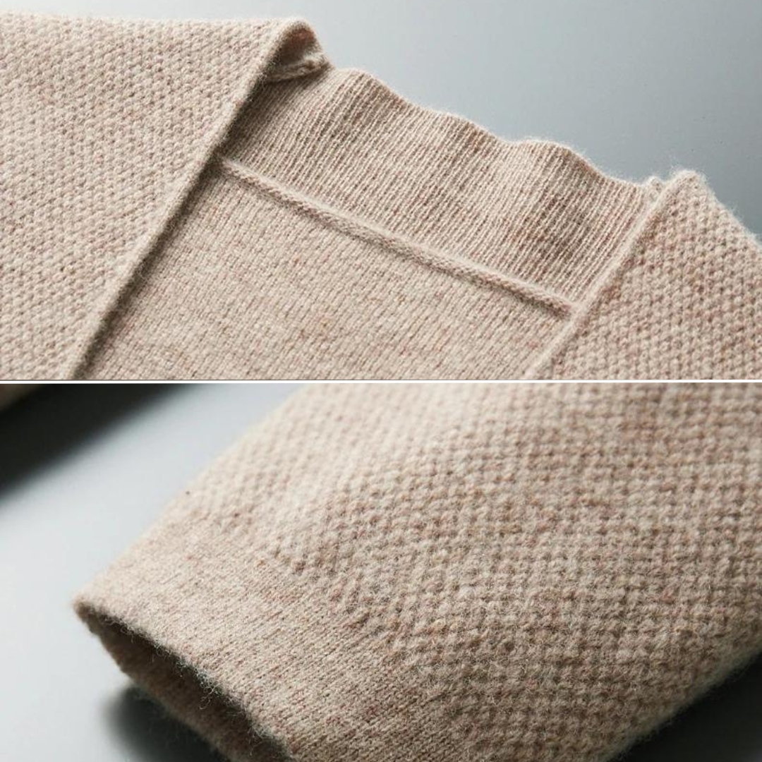 LUCIEN-DEMIÉ VIRGIN WOOL CARDIGAN
