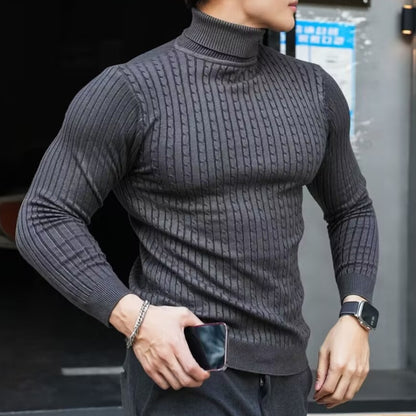 CABLEFLOW™ BOLD TURTLENECK