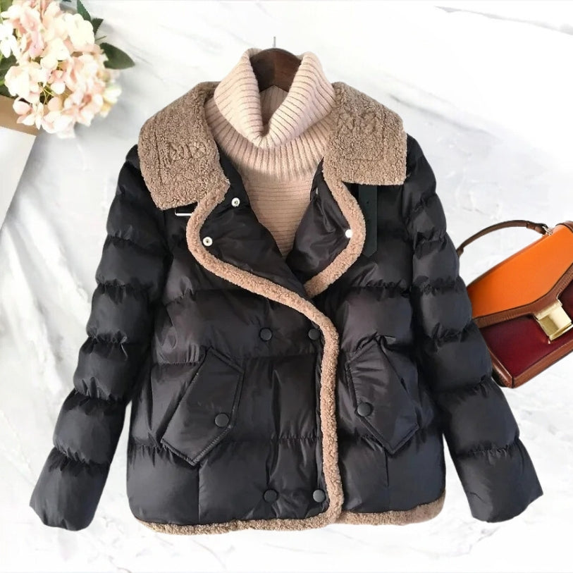FROSTCOUTURE­™ SHERPA PUFFER COAT