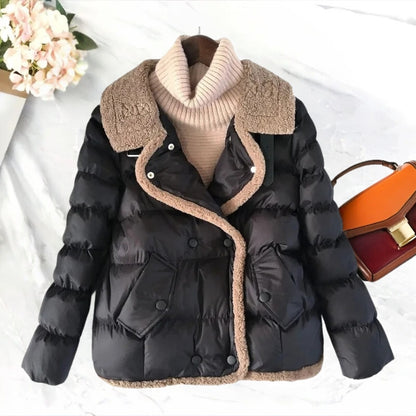 FROSTCOUTURE­™ SHERPA PUFFER COAT