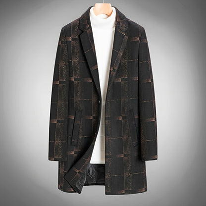 JULIEN TIMELESS WOOL BLEND OVERCOAT