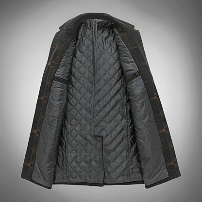 JULIEN TIMELESS WOOL BLEND OVERCOAT