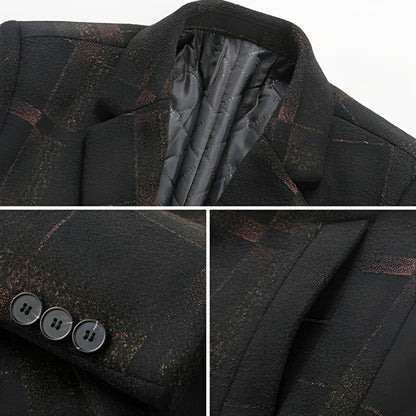 JULIEN TIMELESS WOOL BLEND OVERCOAT