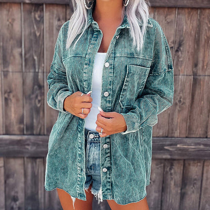 Chloe Breezy Corduroy Jacket