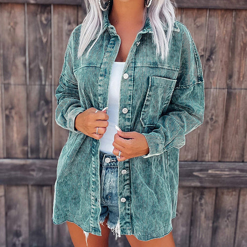 Chloe Breezy Corduroy Jacket