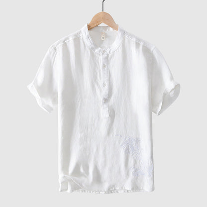 Jack Washington Hermes Linen Shirt