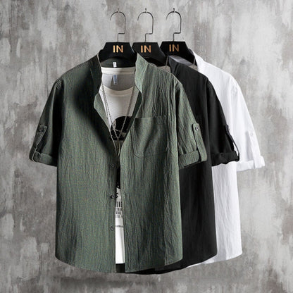 Evan Men's Linen Shirt