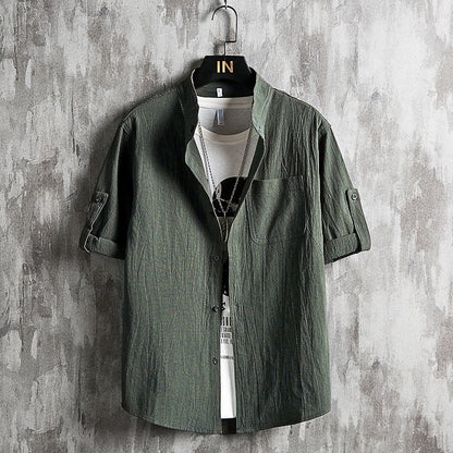 Evan Men's Linen Shirt