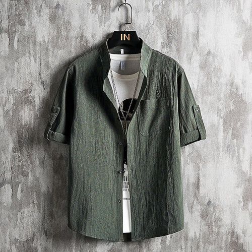 Evan Men's Linen Shirt