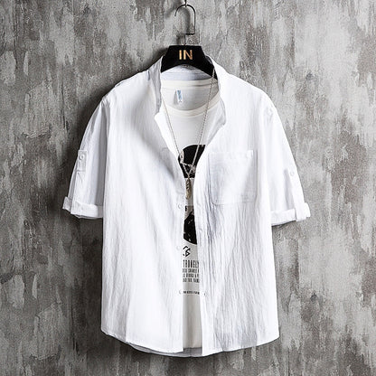 Evan Men's Linen Shirt