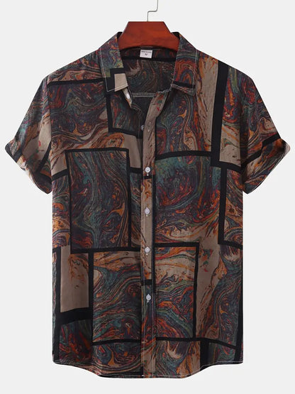 Graphic Waves Shirt
