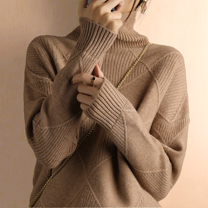 Giorgina Lotus Turtleneck