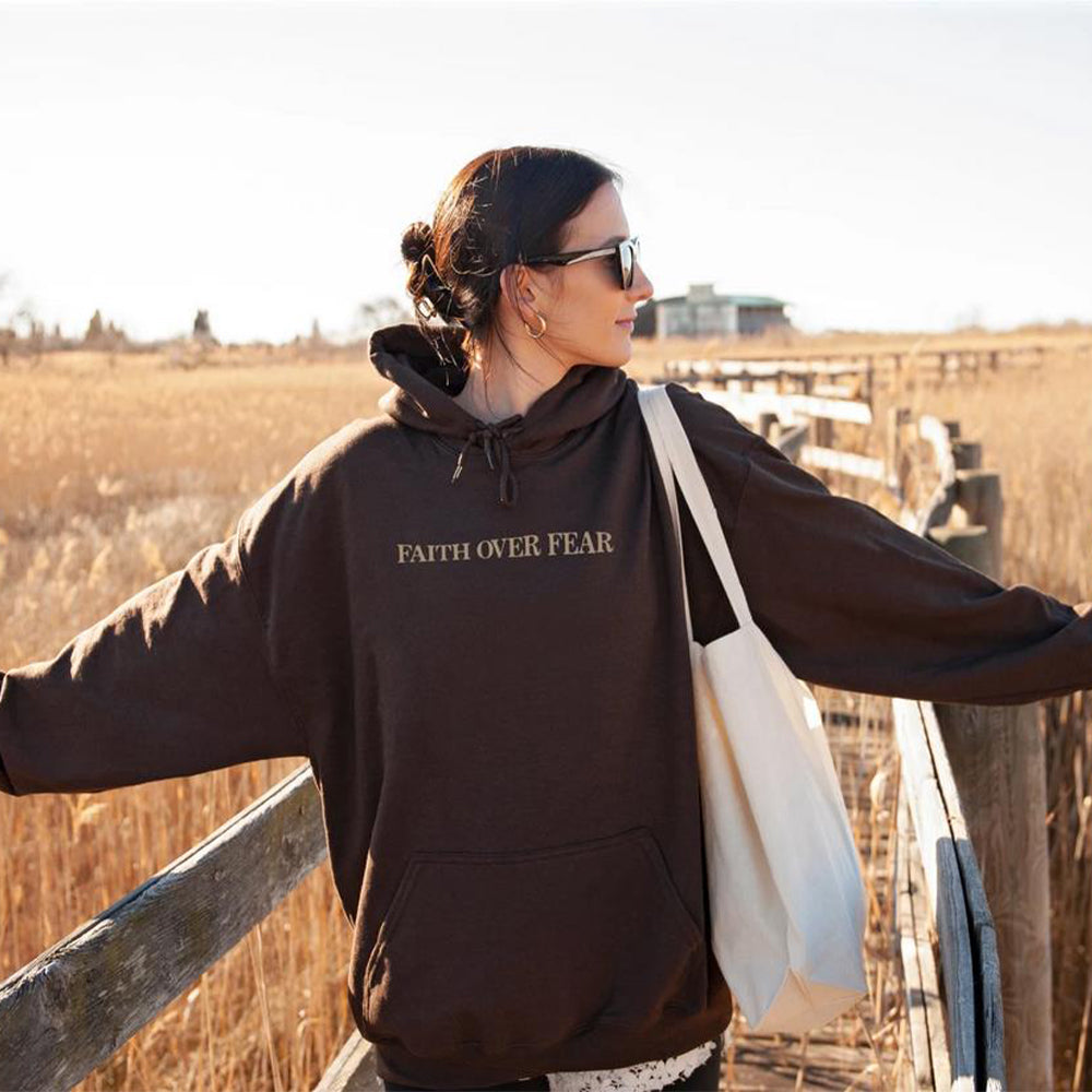 MamaWear™ Faith Over Fear Hoodie