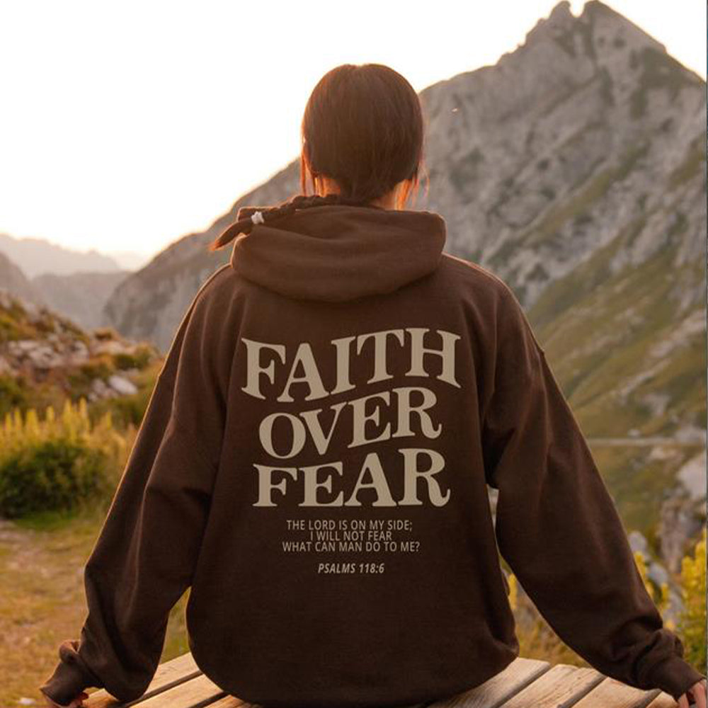 MamaWear™ Faith Over Fear Hoodie